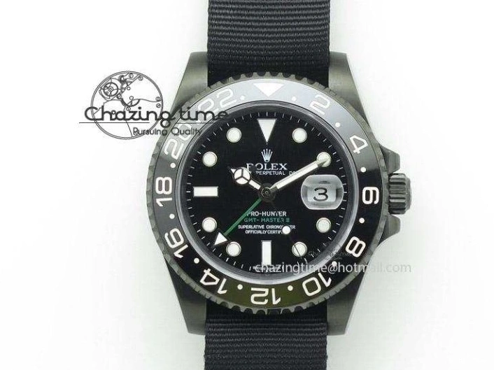 MiroTime 0123 Submariner Phantomlab Transparent KZF Best Edition Blue Fruit Dial on White Rubber Strap VR Classic 2563